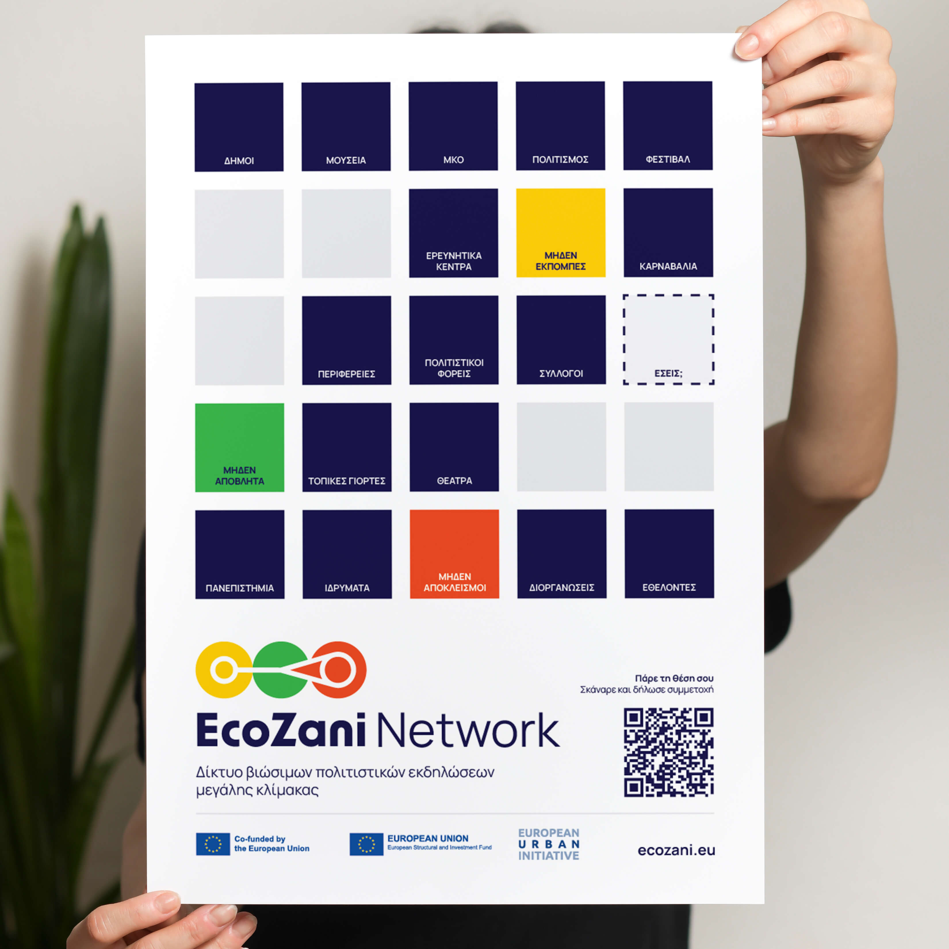 Ecozani Network Poster Mockup Social